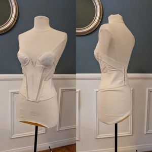 Bridal Bustier Stapless Bra Corset